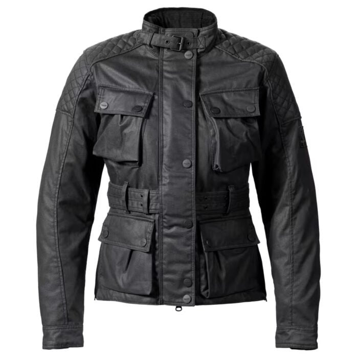 TRIUMPH BECK WOMEN WAX MOTORCYCLE JACKET