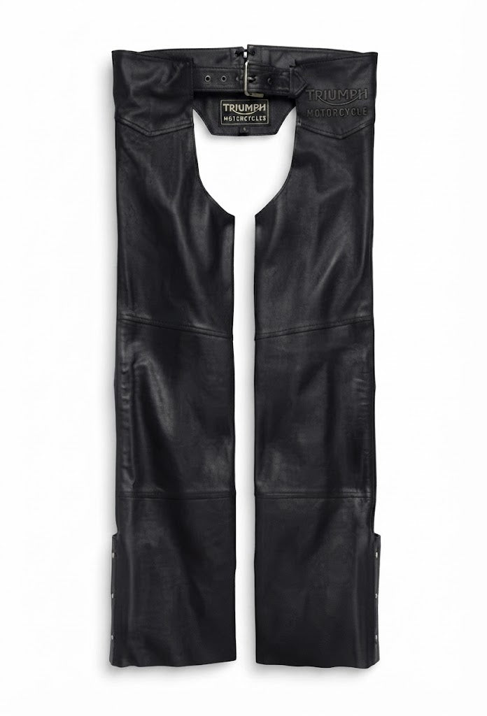 Triumph Motorcycle Men's Stock II Leather Chaps