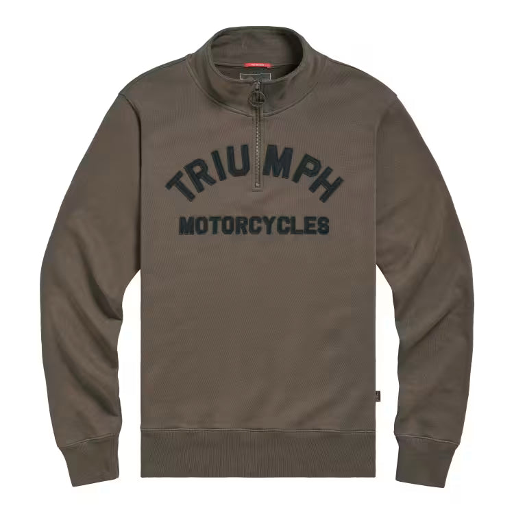 Ribble Quarter Zip Logo Sweatshirt