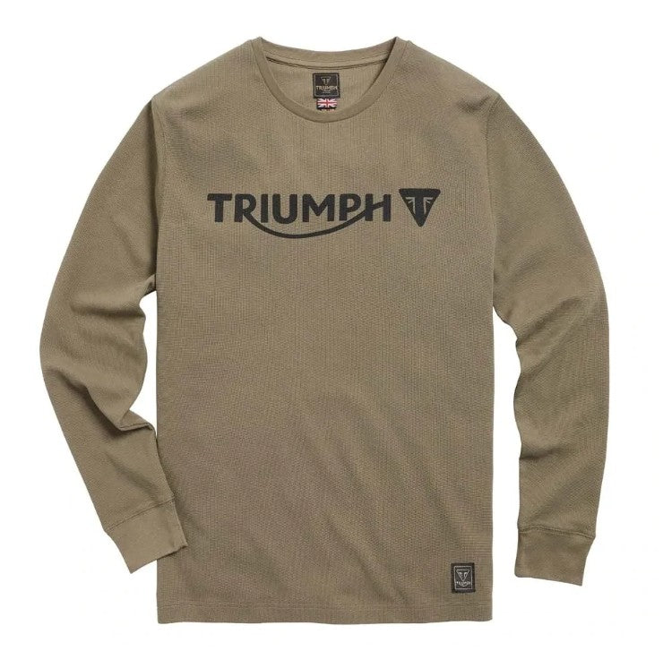 Casual Bettmann Long Sleeve Waffle Tee