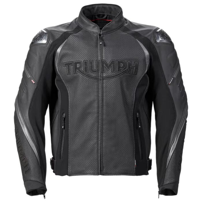 TRIUMPH TRIPLE PERFORATED LEATHER JACKET
