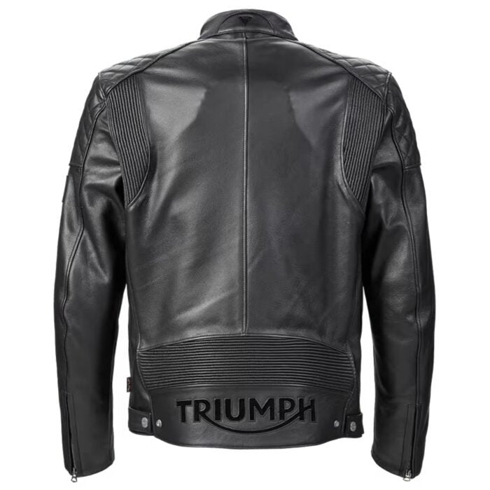 TRIUMPH BRADDAN ASYMMETRIC LEATHER JACKET