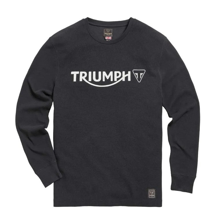 Casual Bettmann Long Sleeve Waffle Tee
