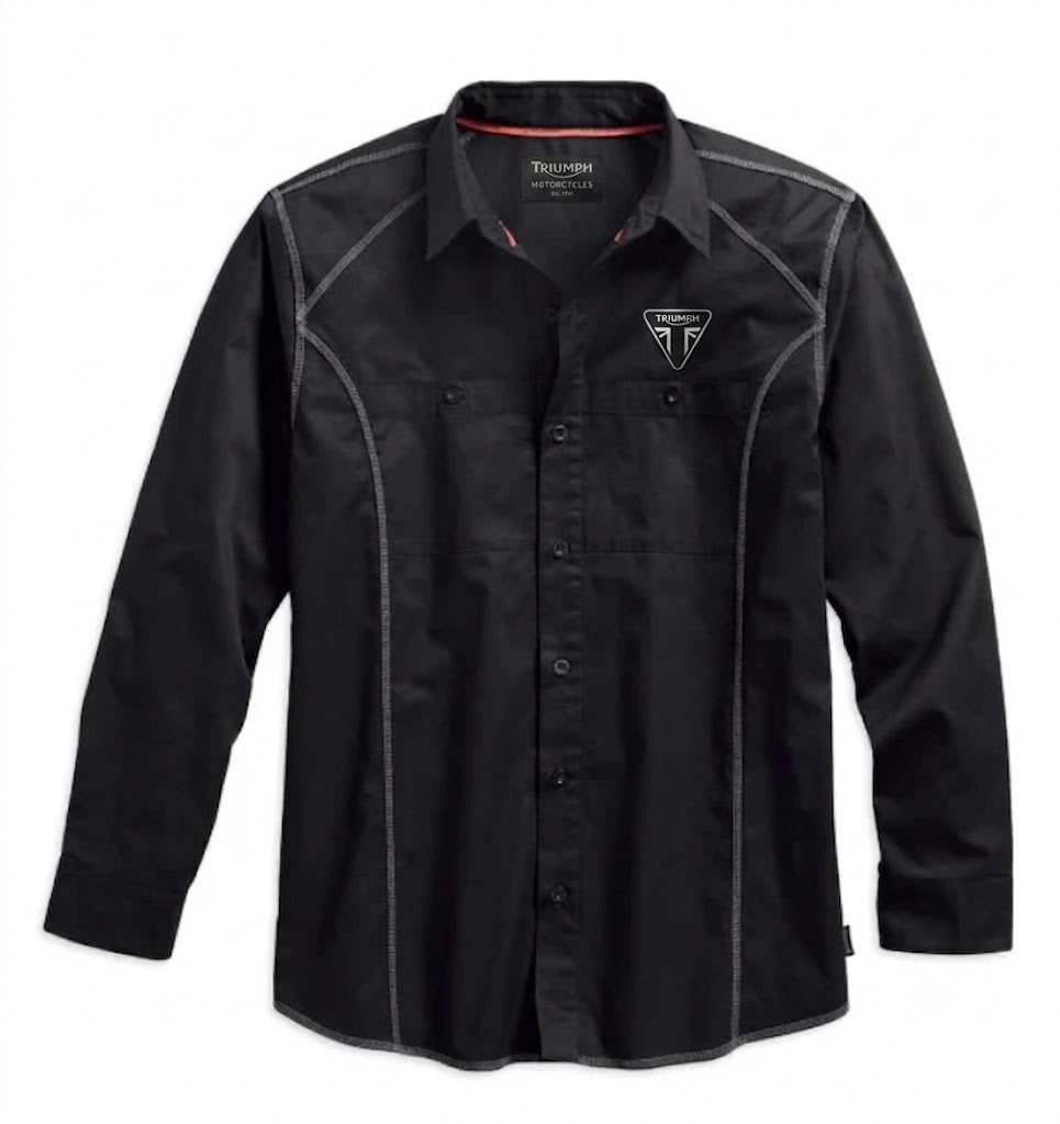 Triumph Men's Performance Coldblack Tech Long Sleeve Shirt