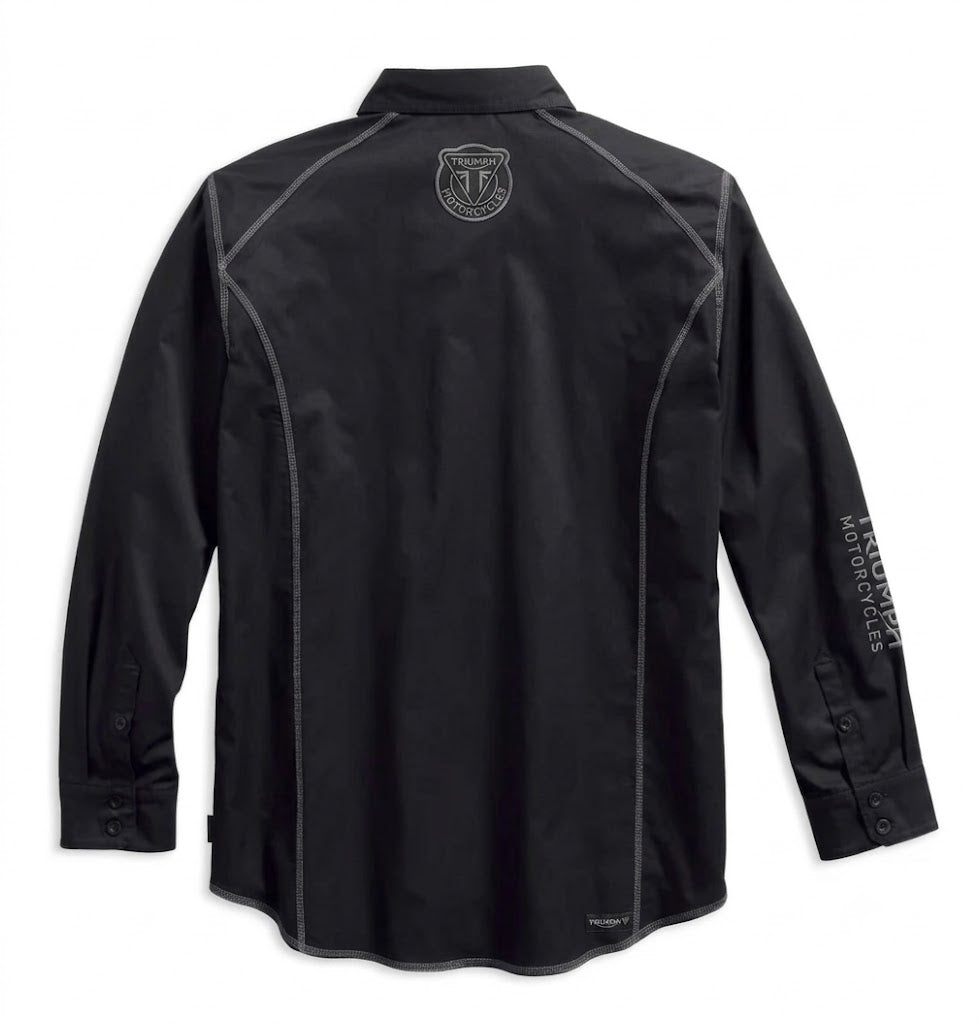 Triumph Men's Performance Coldblack Tech Long Sleeve Shirt