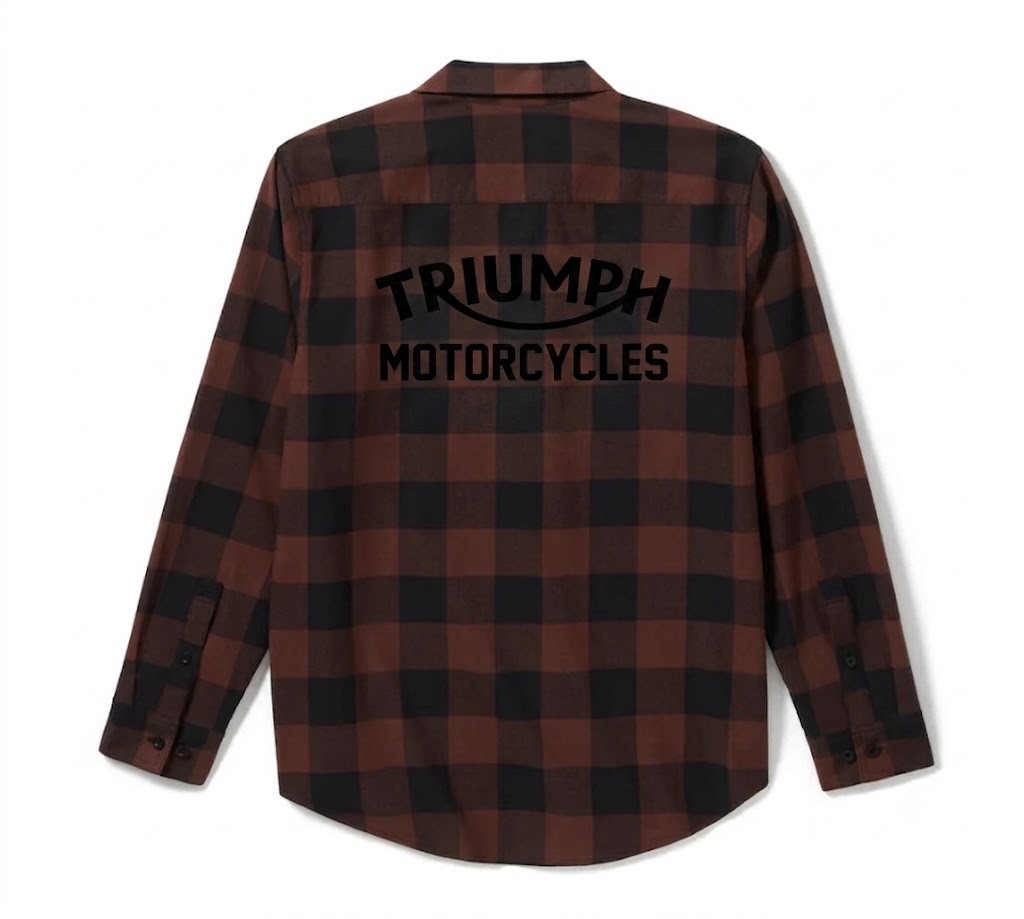 Men's Bar & Shield Buffalo Check Flannel - Plaid - Black & Coffee