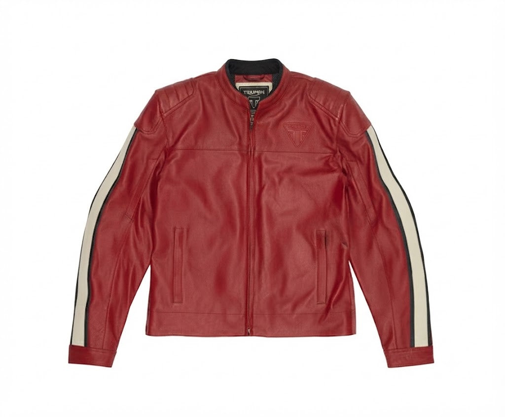 Men’s Triumph Motorcycle Denver Jacket, Red