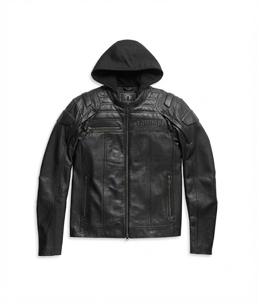 Men’s Triumph Motorcycle Men's Auroral II 3-in-1 Leather Jacket