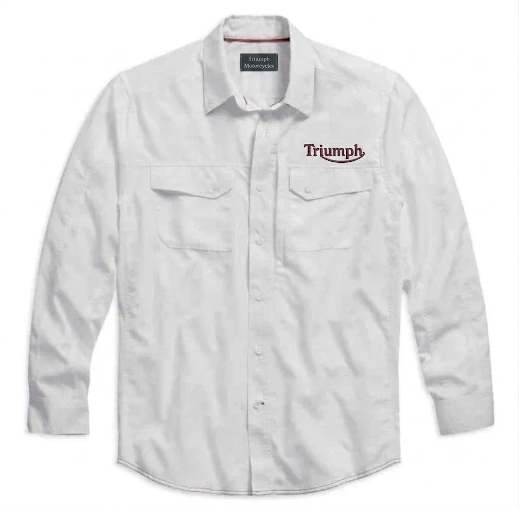 Triumph Long Sleeve Performance Button Front Shirt
