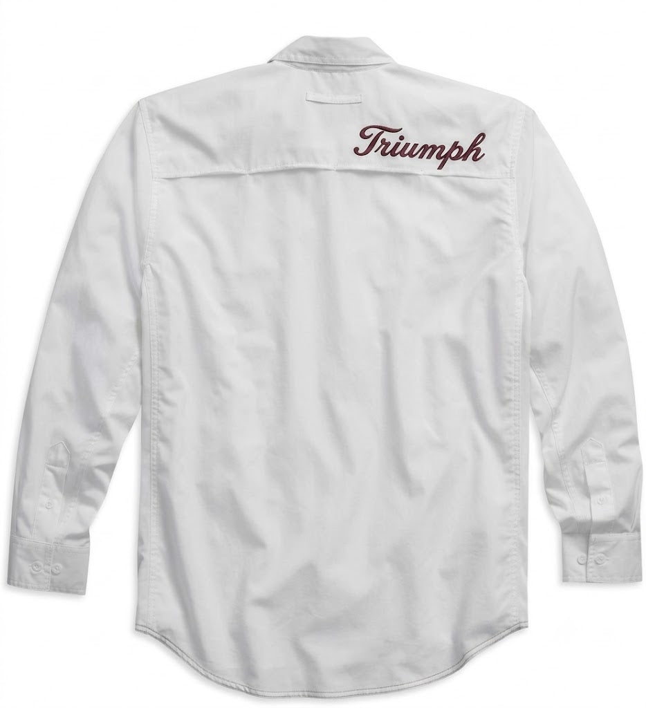 Triumph Long Sleeve Performance Button Front Shirt