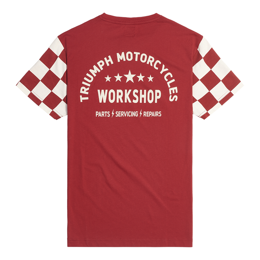 Preston Checkerboard Sleeve Tee