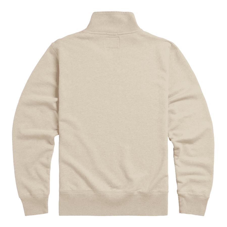 Ribble Quarter Zip Logo Sweatshirt