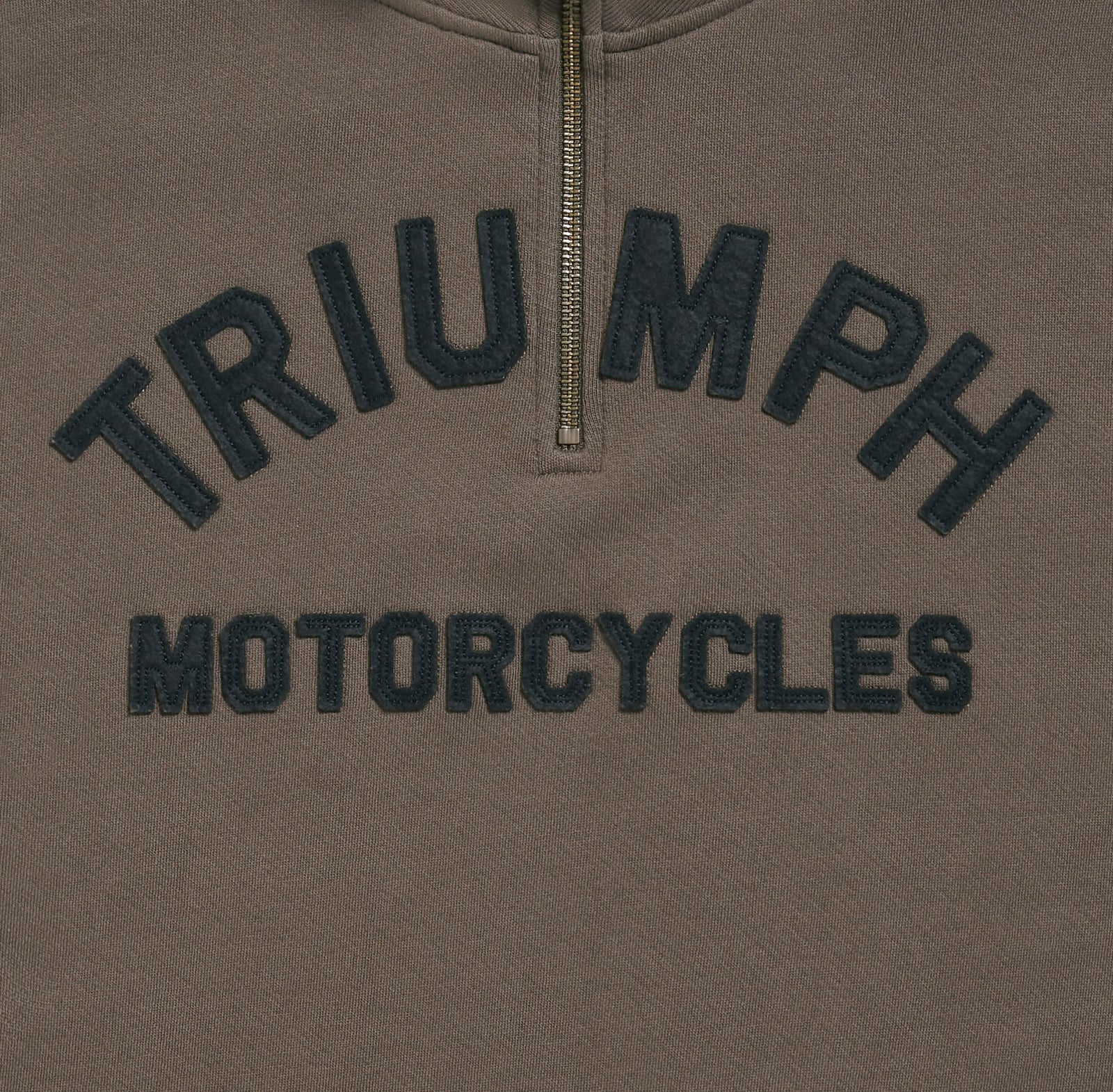 Ribble Quarter Zip Logo Sweatshirt