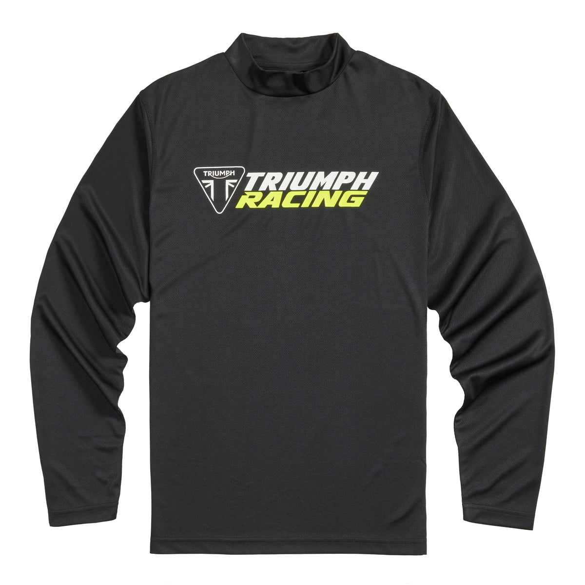Triumph Racing Rapid Dry Long Sleeve Logo Tee