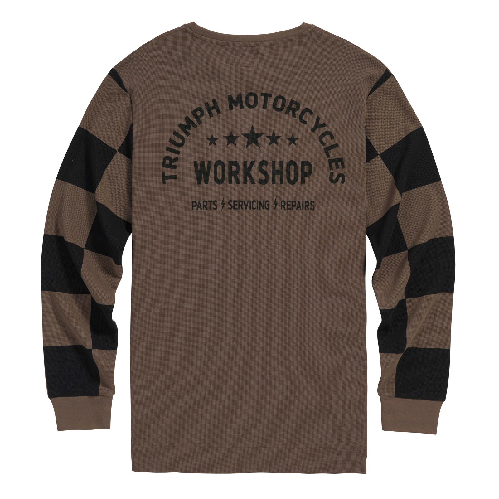 Harker Checkerboard Long Sleeve Waffle Tee