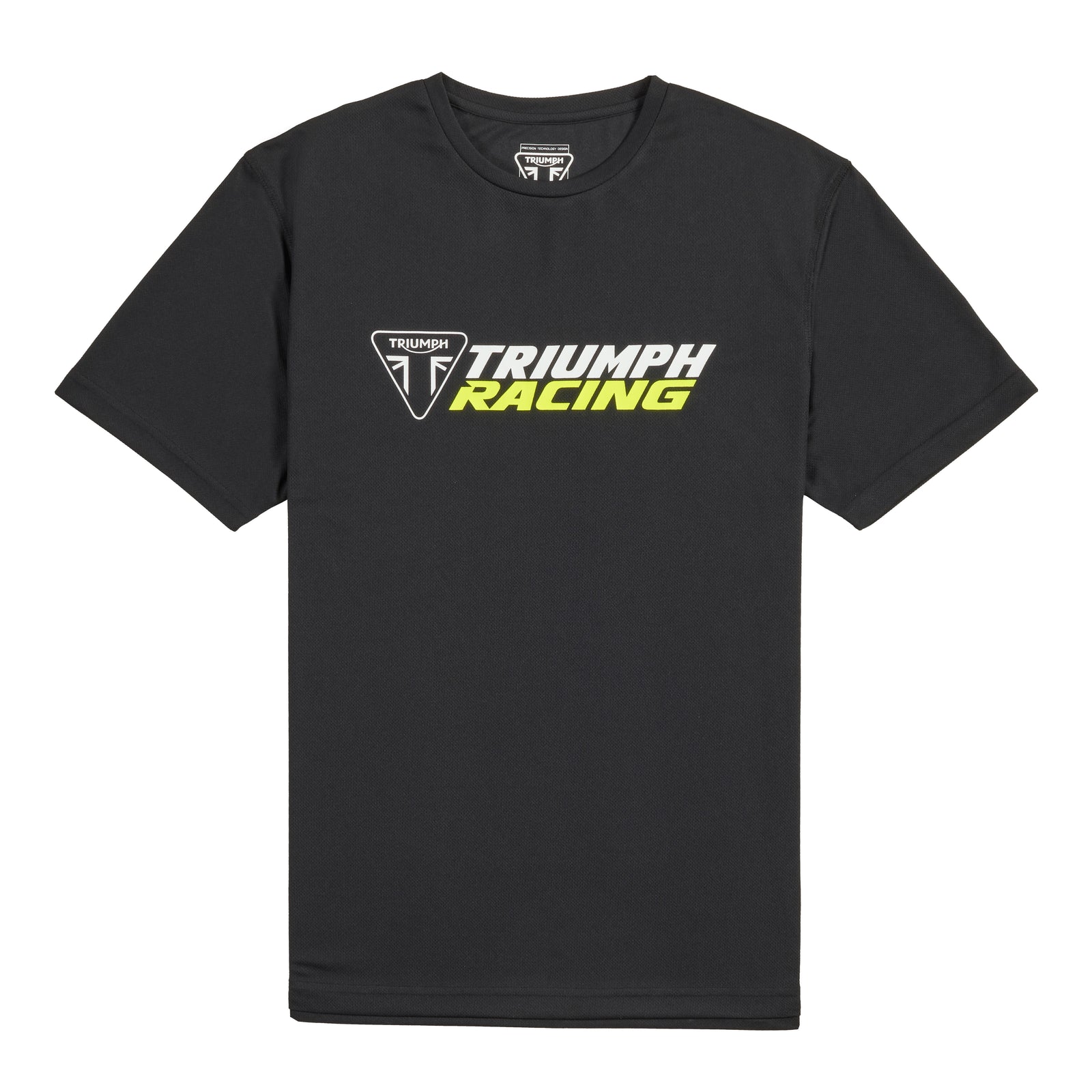 Triumph Racing Rapid Dry Crew Neck Logo Tee