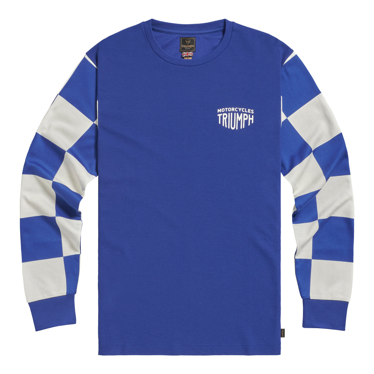 Harker Checkerboard Long Sleeve Waffle Tee