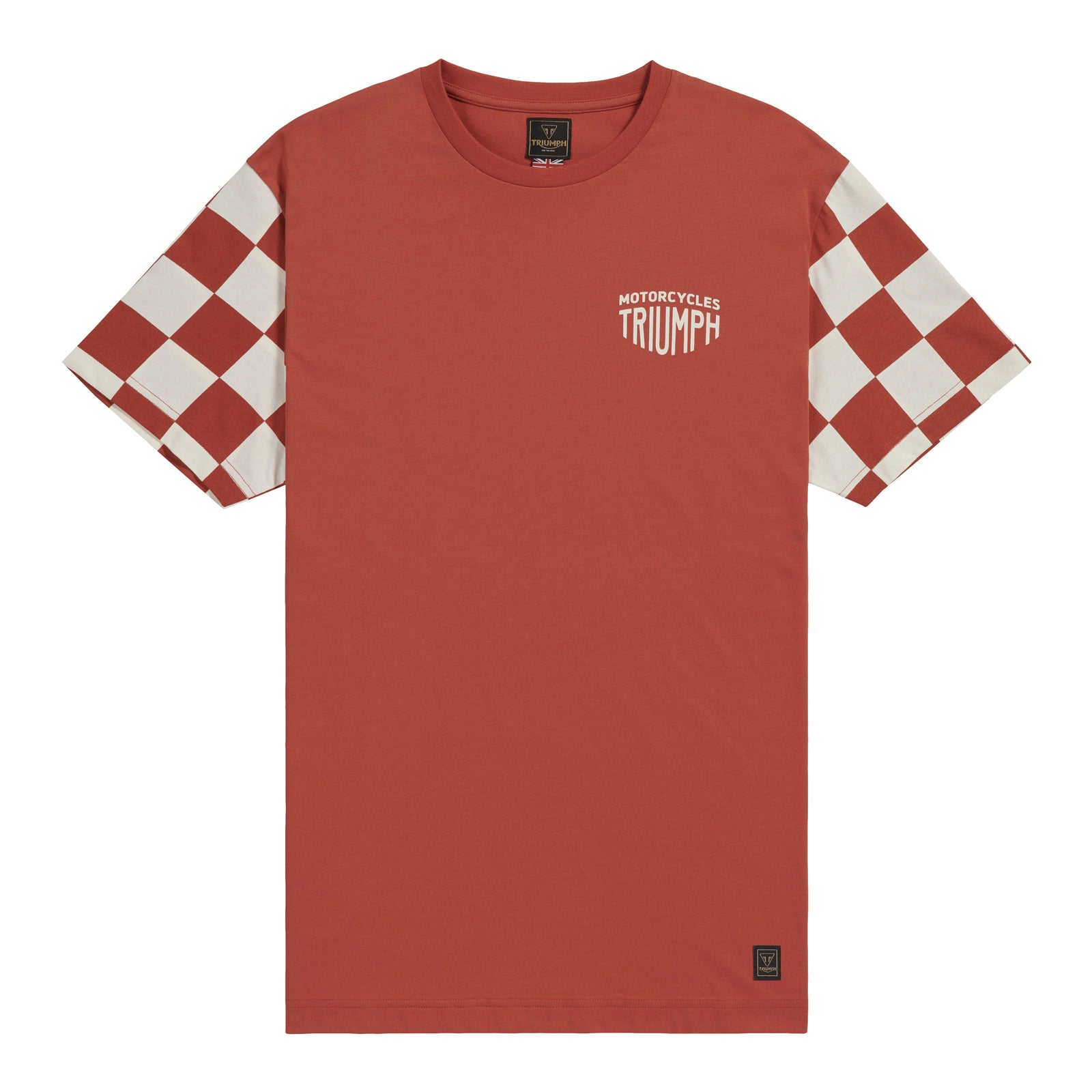 Preston Checkerboard Sleeve Tee