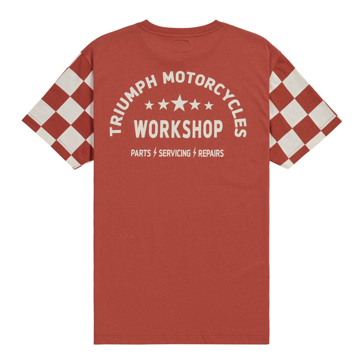 Preston Checkerboard Sleeve Tee