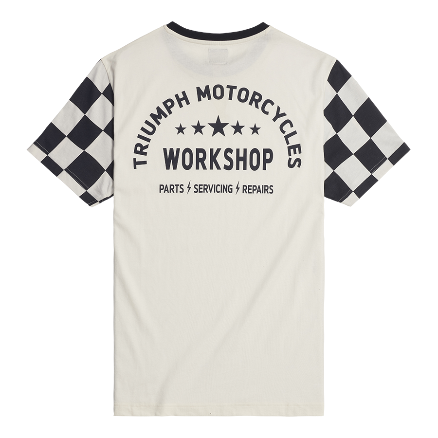 Preston Checkerboard Sleeve Tee